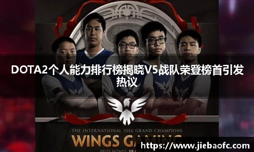 DOTA2个人能力排行榜揭晓V5战队荣登榜首引发热议